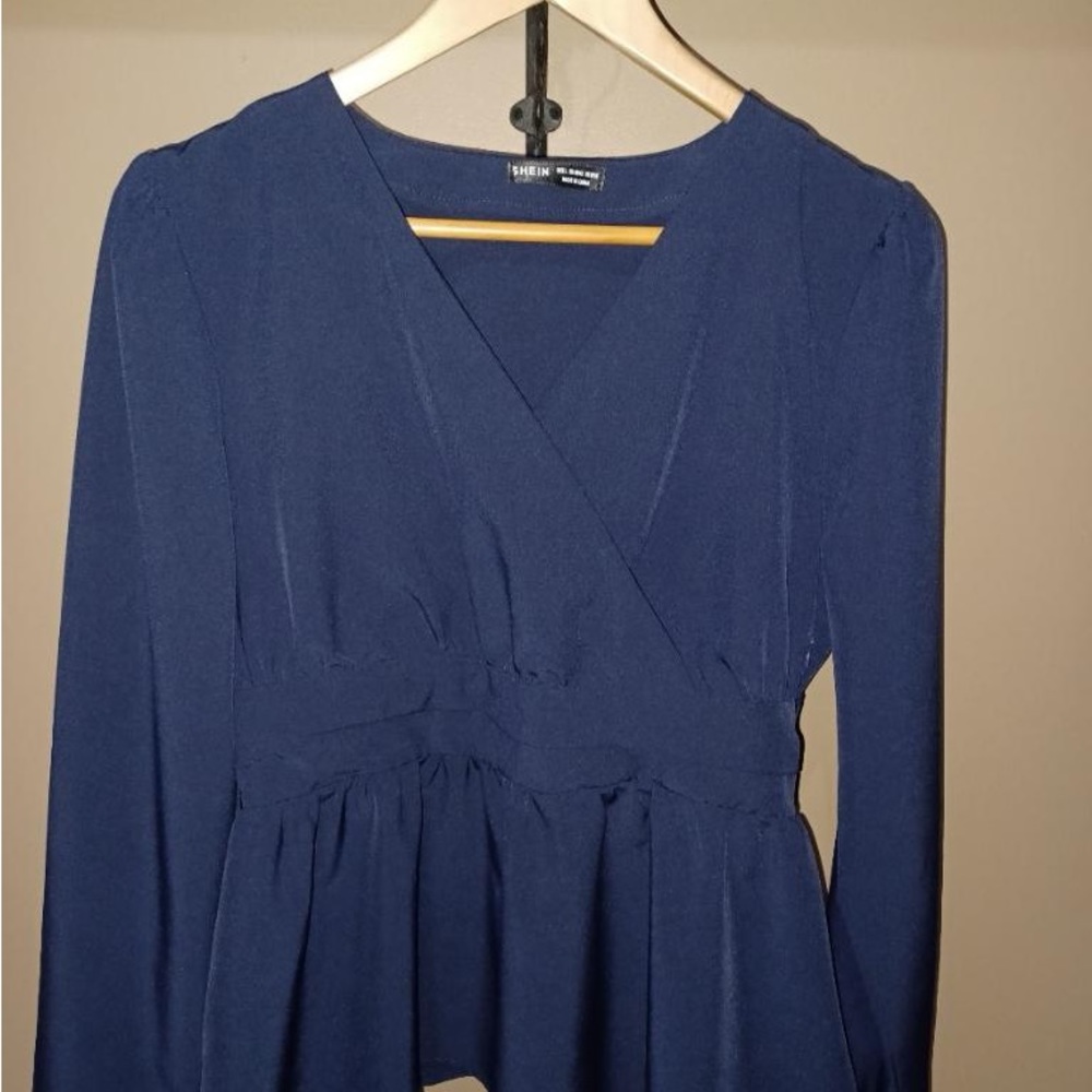 SHEIN peplum top